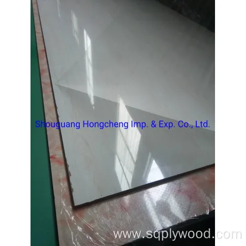 High Glossy Melamine MDF Board/UV MDF for Furniture Decoration